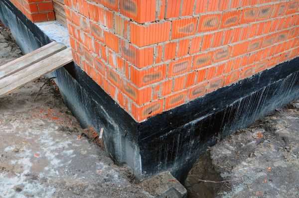 Brick Foundation Waterproofing in Winston Salem